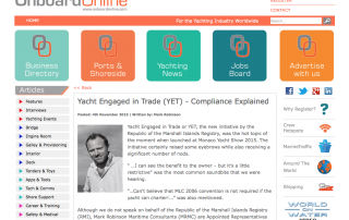 OnboardOnline YET article Nov 2015