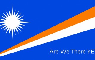RMI flag Are We There YET? White