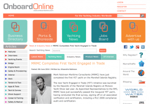 First YET - Onboard Online